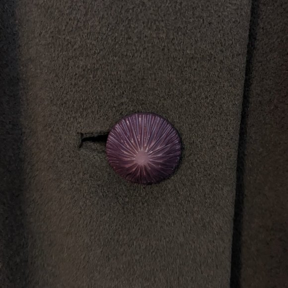 Vintage Brown Pea Coat - Picture 3 of 13